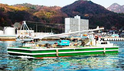 FRP製自航作業船 KOURYU